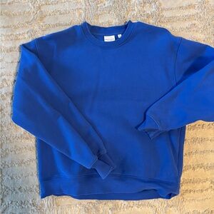 Aritzia Jazz Blue Crewneck Sweatshirt